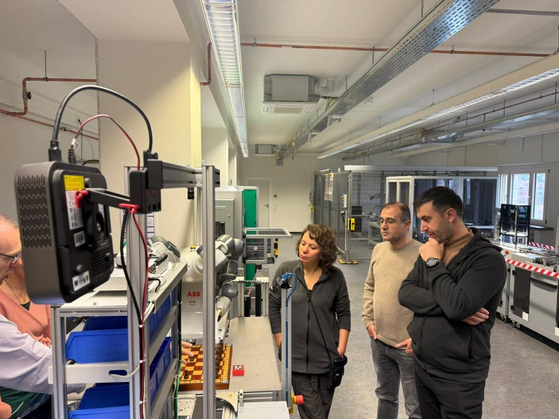 A second meeting was held with Robotica, an Italian company.