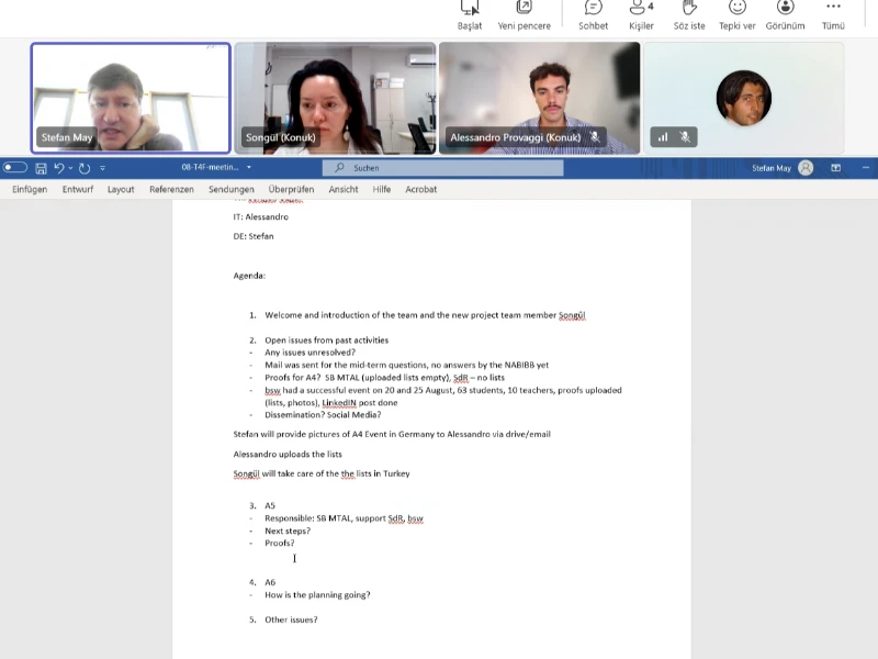 A5 - Digital Robotics Applications Training Program Meeting